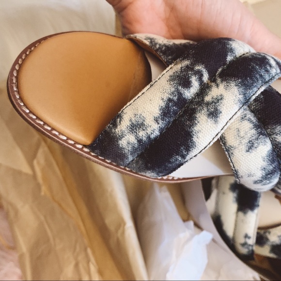 Madewell The Skyler Slide Sandal in Tie-Dye - Picture 8 of 9